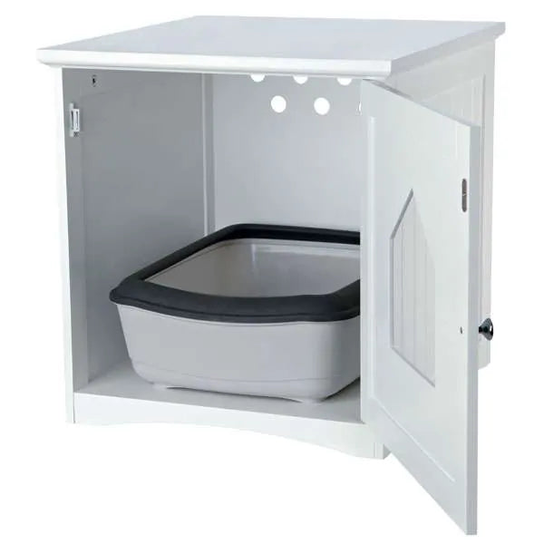Trixie Katzenhaus für Toiletten - versteckt Katzentoilette, einfach zu reinigen