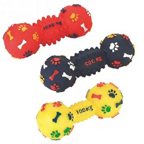 Kerbl Vinyl-Spielzeug HANTEL für Hunde – ideal zum Apportieren