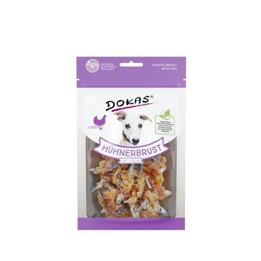 Dokas Dog Snack Hühnerbrust mit Fisch