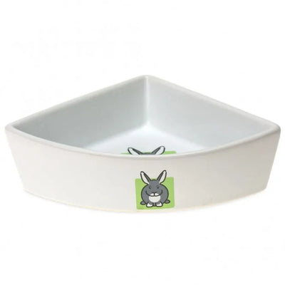 Karlie Keramik-Ecknapf für Hasen – 250 ml