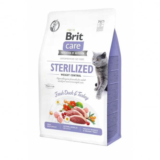Brit Care Cat Grain-Free - hypoallergen, reich an Hühnerfleisch