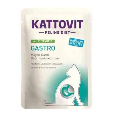 Kattovit PB Feline Diet Gastro Pute & Reis - 24x85g