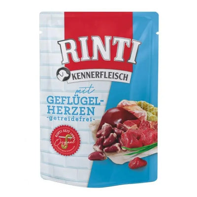 Rinti PB Kennerfleisch Geflügelherzen - 10x400g