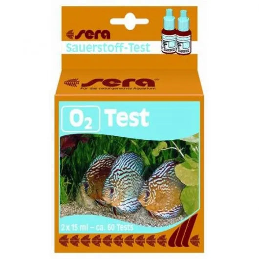 Sera Sauerstoff Test 15ml – Schnelle Überprüfung des O2-Gehalts im Wasser