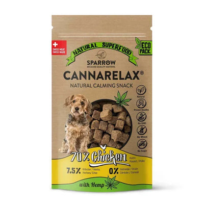 Sparrow Pet Snack CannaRelax 200g - Beruhigender Snack für Hunde