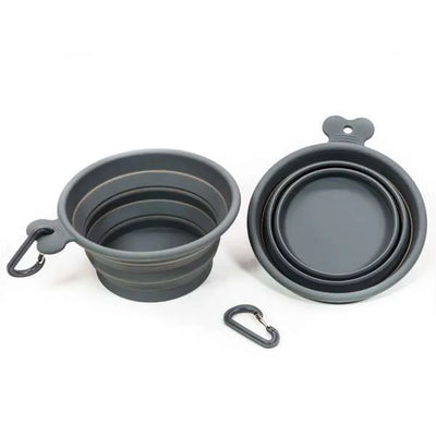 PROCYON Silikonnapf inkl. Karabiner - für unterwegs