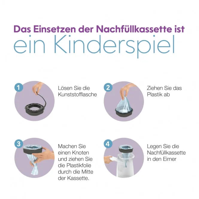 LitterLocker by Litter Genie XL-Nachfüllkassette - für 3 Monate