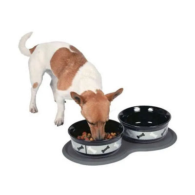 Trixie Napfunterlage aus Naturgummi – rutschfest, für Hunde und Katzen