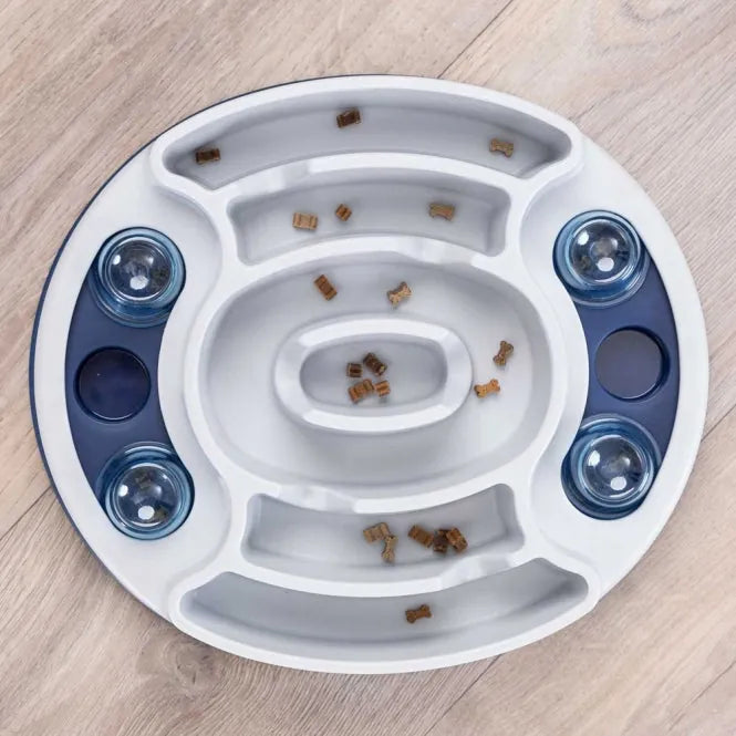 Trixie Activity Slide & Feed – Strategiespiel für Hunde und Katzen