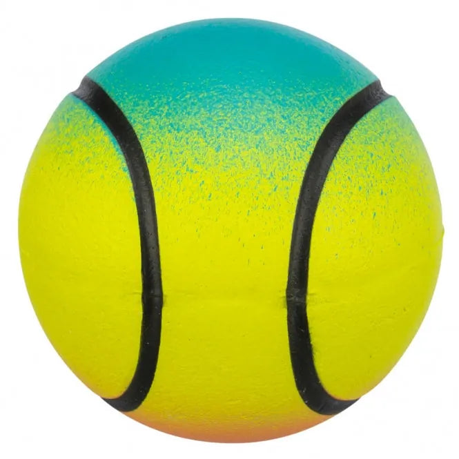 Trixie Neonball aus Moosgummi – geräuschlos und schwimmfähig