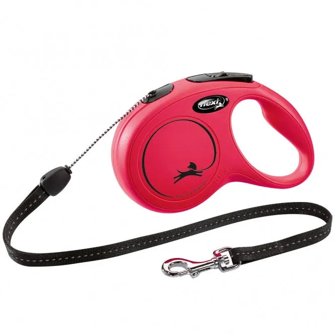 FLEXI Rollleine New CLASSIC Seil – mit Kurzhub-Bremssystem