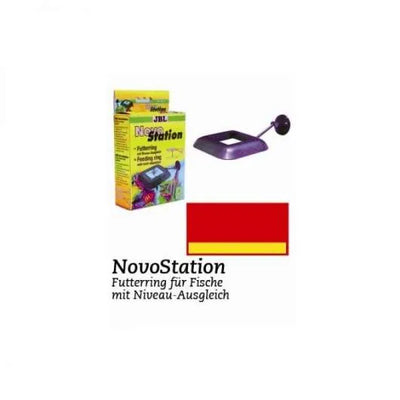 JBL Novo Station – Futterring für Aquarienfische, 9 x 9 cm