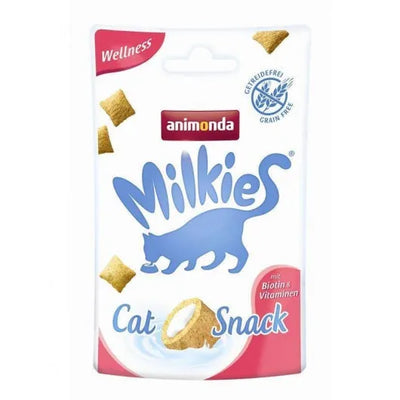 Animonda Snack Milkie Wellness mit Biotin & Vitaminen - Snacks für Katzen (12x30g)