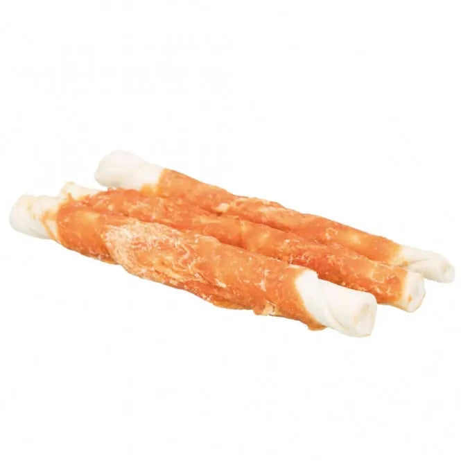 Trixie Denta Fun Chicken Chewing Rolls - 3 Stück, glutenfrei