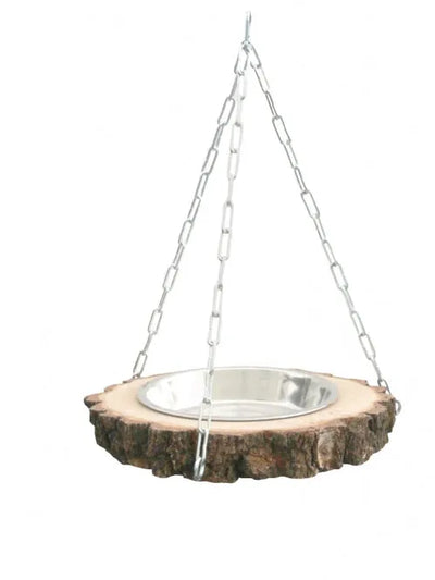 Hugro Futterschale aus Birke – ideal für Vögel und Nagetiere