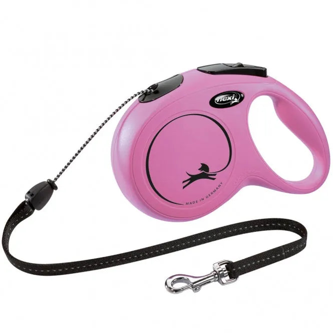 FLEXI Rollleine New CLASSIC Seil – mit Kurzhub-Bremssystem