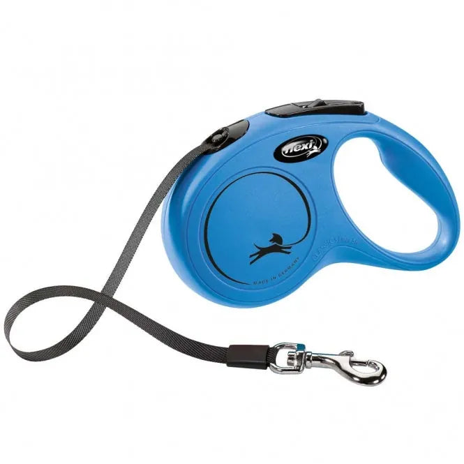 FLEXI Rollleine New CLASSIC Gurt – mit Kurzhub-Bremssystem