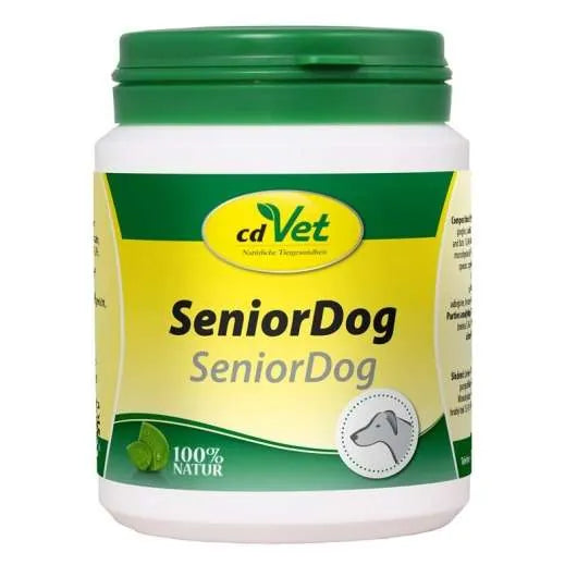 cdVet SeniorDog für Hunde – Ergänzungsfuttermittel für ältere Tiere
