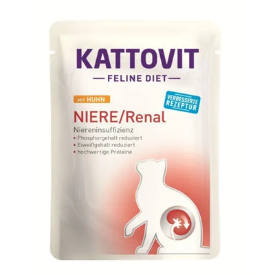 Kattovit PB Feline Diet Niere/Renal Huhn - 24x85g