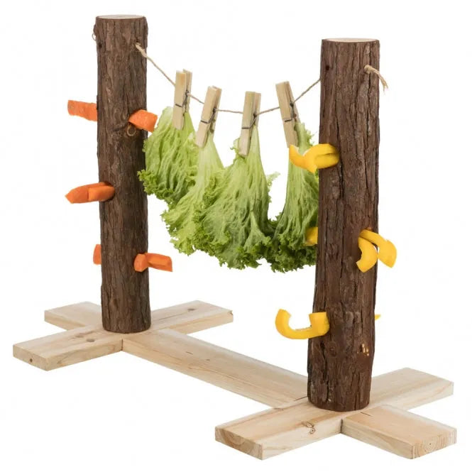 Trixie Natural Living Futterbaum Duo - für Gemüse, artgerecht