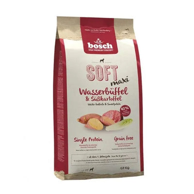 Bosch Soft Maxi Wasserbüffel & Süßkartoffel Hundefutter für ernährungssensible Hunde