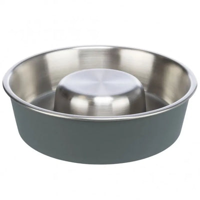 Trixie Slow Feeding Edelstahlnapf