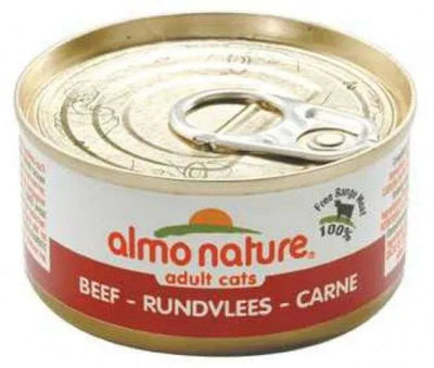 Almo Nature Classic - Rind - 24x70g – naturbelassene Katzennahrung