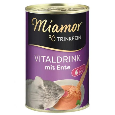 Miamor Trinkfein Vitaldrink mit Ente 24x135ml – für Katzen