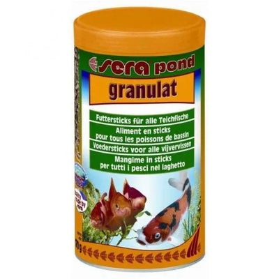 Sera pond granulat - Futtersticks für Teichfische, 500 g