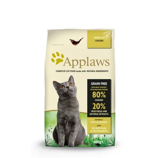 Applaws Cat Trockenfutter Senior mit Hühnchen – Alleinfutter für Katzen
