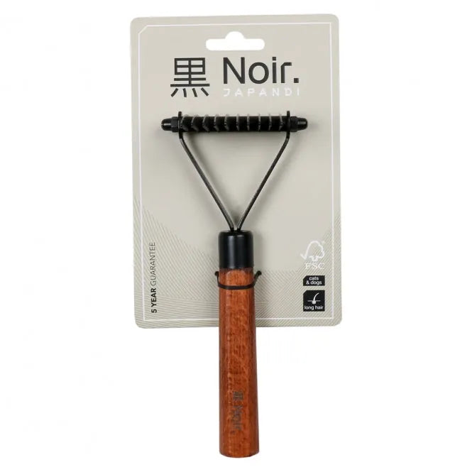 EBI Noir Japandi Entfilzungsharke – für schmerzfreies Entwirren