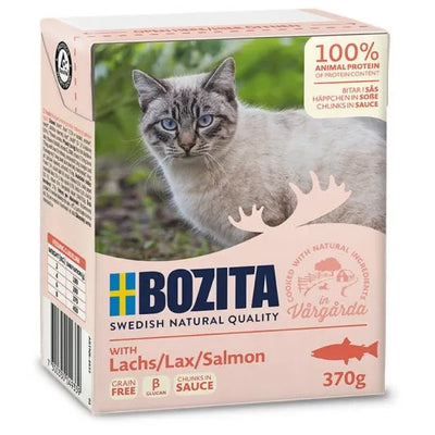 Bozita Häppchen in Soße Lachs - 6x370g