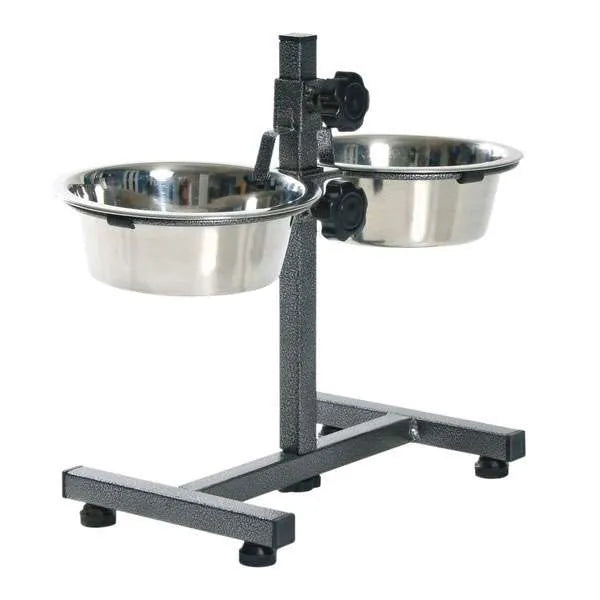 Trixie Hundebar mit Edelstahlnäpfen