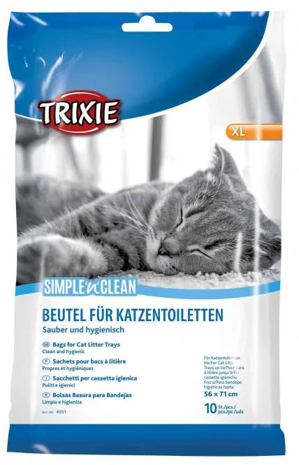 Trixie 10 Toilettenbeutel – hygienische Reinigung für Katzentoiletten