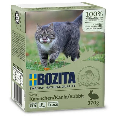 Bozita Häppchen in Soße Kaninchen - 6x370g