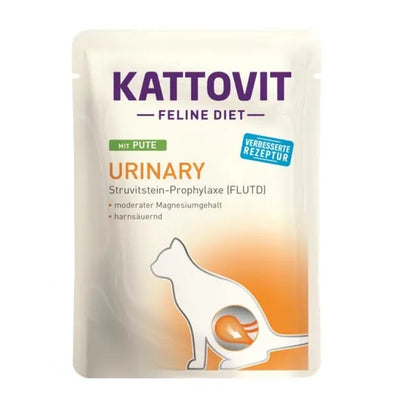 Kattovit PB Feline Diet Urinary mit Pute - 24x85g