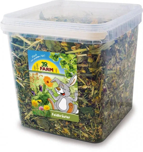JR Farm Feldkräuter - 6x200 g – gesunde Ergänzung für Nager