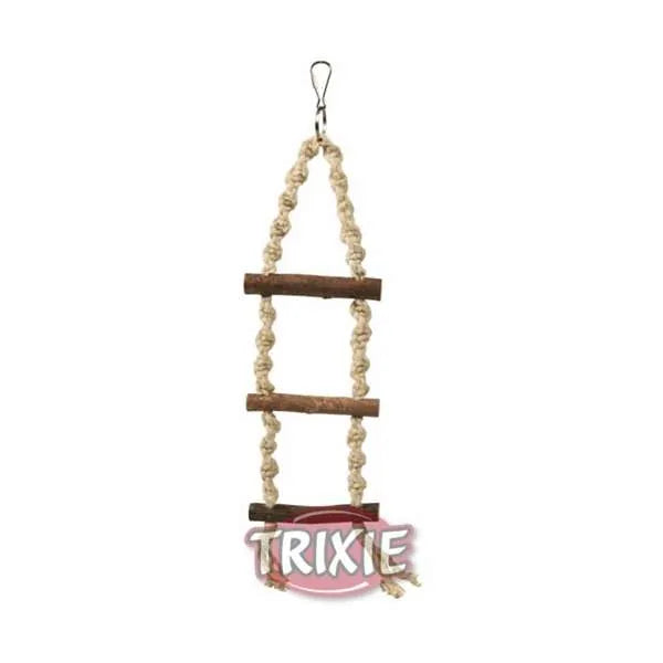Trixie Strickleiter für Vögel – aus Sisal mit Naturholzsprossen