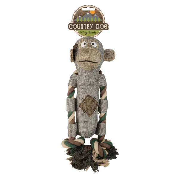 Country Dog King Louie – Pull & Tug Kuscheltier für Hunde