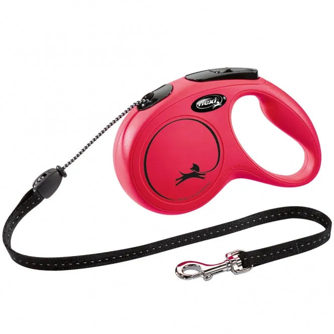 FLEXI Rollleine New CLASSIC Seil – mit Kurzhub-Bremssystem