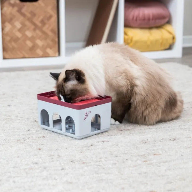 Trixie Rod Box Katzenspiel – Spielkasten für Katzen