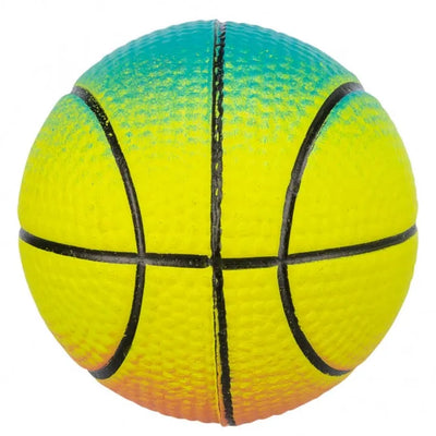 Trixie Neonball aus Moosgummi – geräuschlos und schwimmfähig