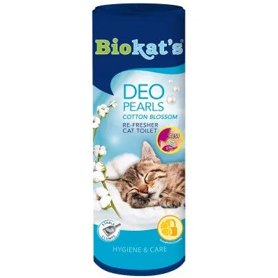 Biokats Deo Pearls Cotton Blossom 700g – für frische Katzentoiletten