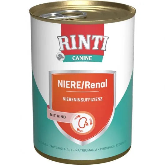 Rinti Dose Canine Niere/Renal Rind - Hundefutter