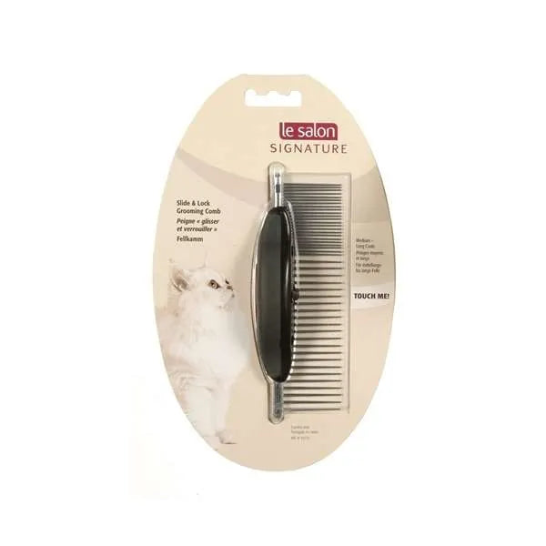 CATIT Le Salon Professional Slide-n-Lock Fellkamm – ergonomisch und vielseitig