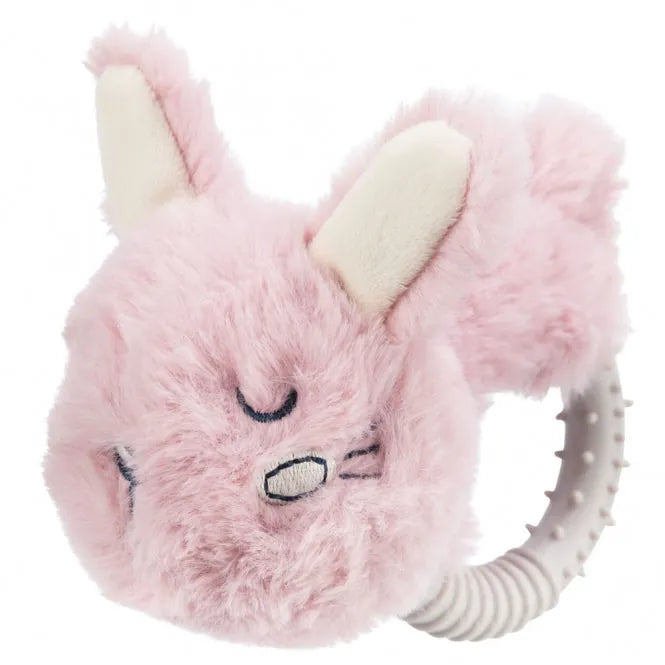 Trixie Junior Hase mit Beißring - 14 cm – geräuschlos