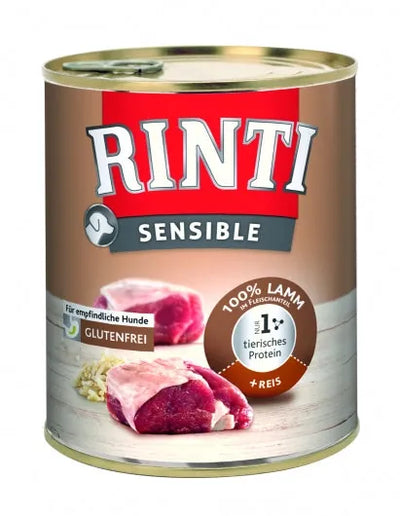 Rinti Dose Sensible Lamm & Reis - 6x800g