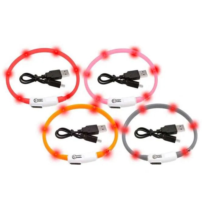 Karlie Visio Light Cat LED-Schlauch – sichtbar bis 500m, USB aufladbar