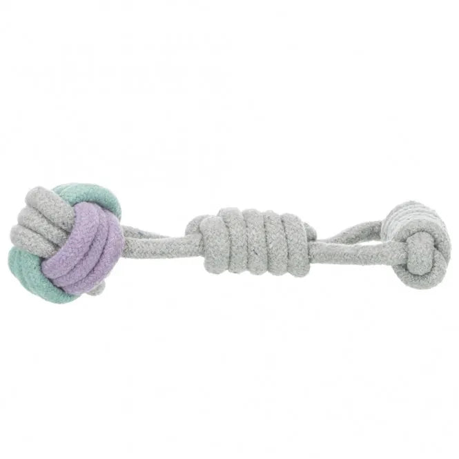 Trixie Junior Spieltau mit eingeflochtenem Ball – ideal für Welpen und kleine Hunde