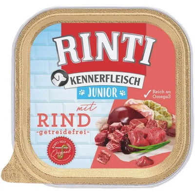 Rinti Schale Kennerfleisch Junior mit Rind - 9x300g